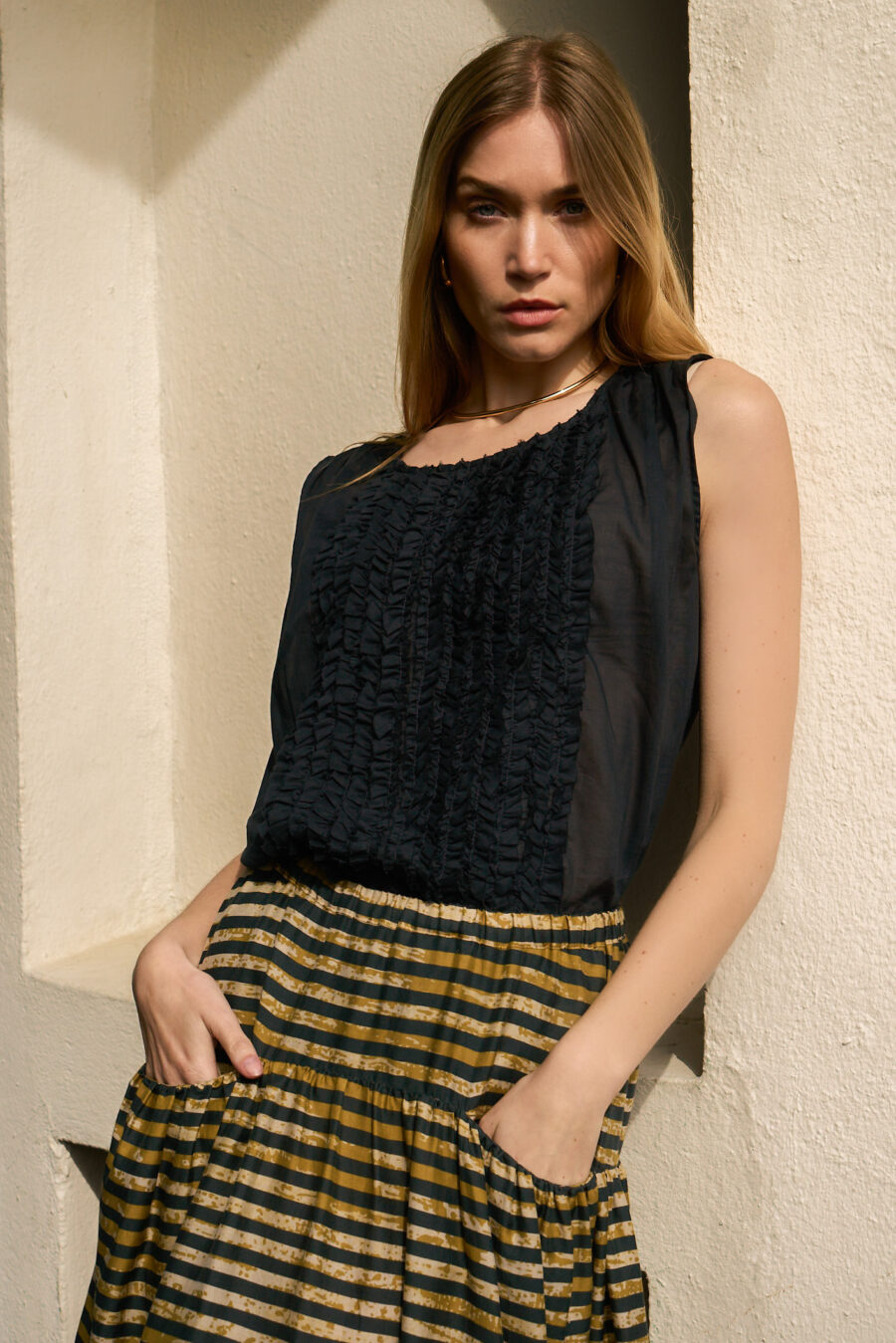 Coline Top Black 3748