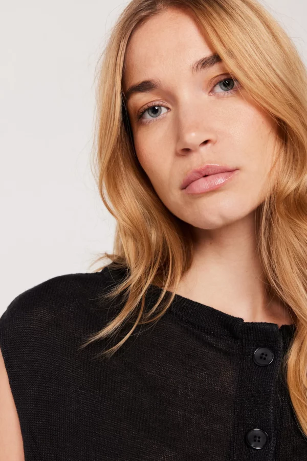 Black Breva waistcoat