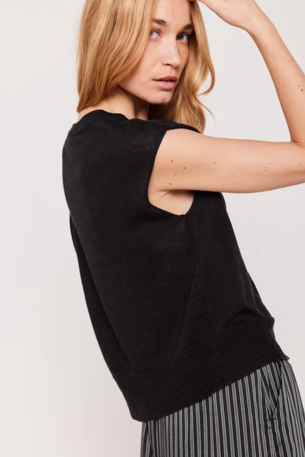 Black Breva waistcoat