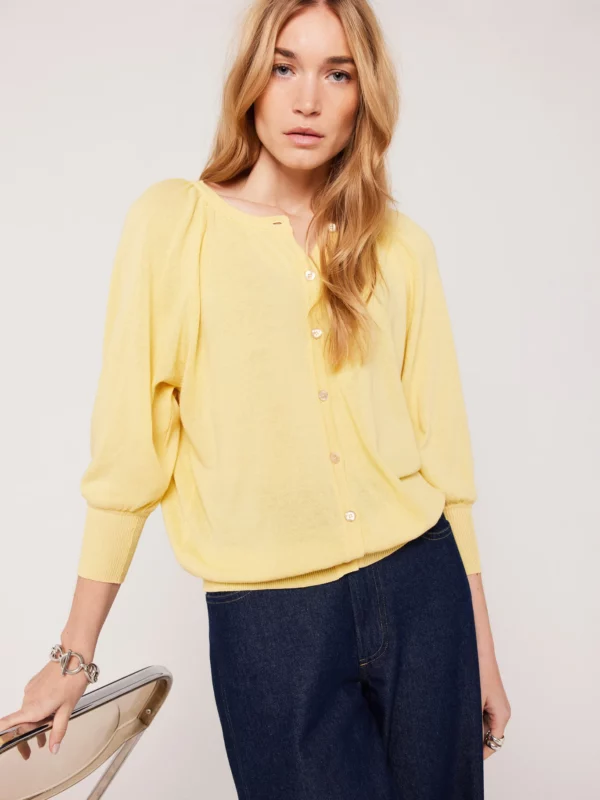 Cherry yellow waistcoat