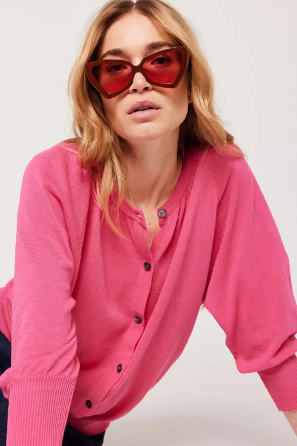 Gilet Cherry Rose