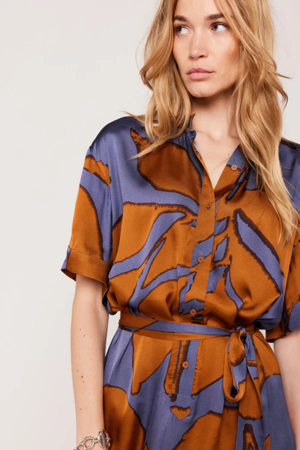Davina Caramel dress