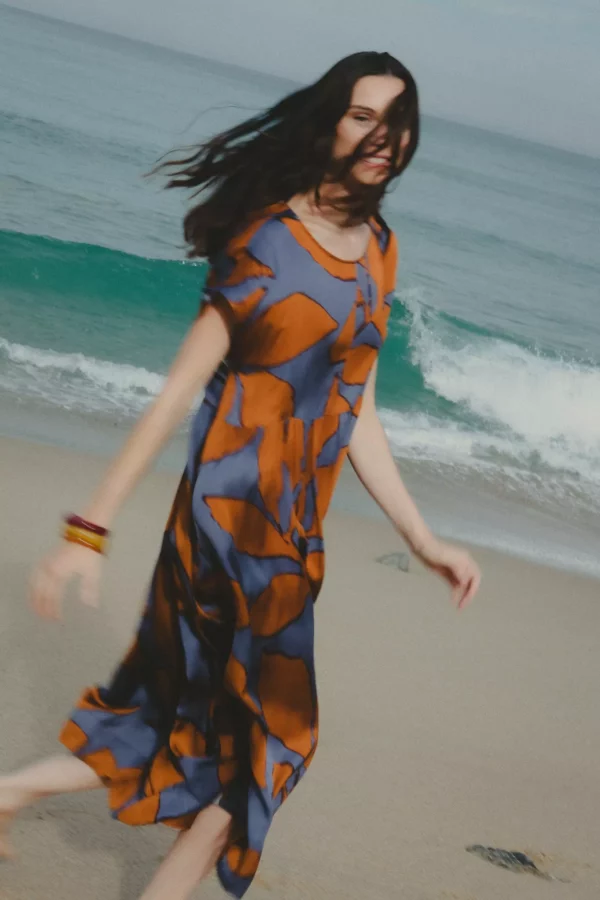 Dasia Caramel Dress